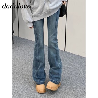 DaDulove💕 New American Ins High Street Retro Jeans Niche High Waist Loose Wide Leg Pants Large Size Trousers