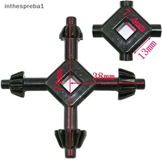 Inthespreba1^^ 4 In 1 หัวจับดอกสว่าน ประแจวงล้อ ซ็อกเก็ตแหวน ประแจดาว อเนกประสงค์ สําหรับซ่อมรถยนต์ เครื่องมือซ่อมจักรยาน *ใหม่