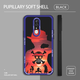 เคส OPPO Find X3 5G F11 F9 Pro F5 Plus เคสโทรศัพท์ซิลิโคน TPU แบบนิ่ม ลายการ์ตูนลูฟี่ กันกระแทก