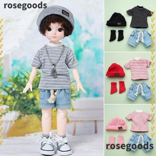 Rosegoods1 เสื้อโค้ทยีน ขนาด 11.5 นิ้ว 1/6 อุปกรณ์เสริม สําหรับตุ๊กตา