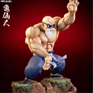 ((พร้อมส่ง) โมเดลฟิกเกอร์ รูปปั้นอนิเมะ Dragon Ball Turtle School Gong Muscle Turtle แฮนด์เมด สําหรับตกแต่ง