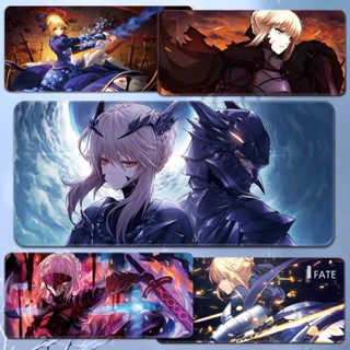 Fate mouse pad Saber Oversized Keyboard pad Altria Pendragon computer table mat Game and animation peripheral custom โชคชะตาแผ่นรองคีย์บอร์ดขนาดใหญ่พิเศษ Altria เพนดรากอนเกมเสื่อโต๊ะคอมพิวเตอร์ และอุปกรณ์เสริมภาพเคลื่อนไหว ที่กำหนดเอง