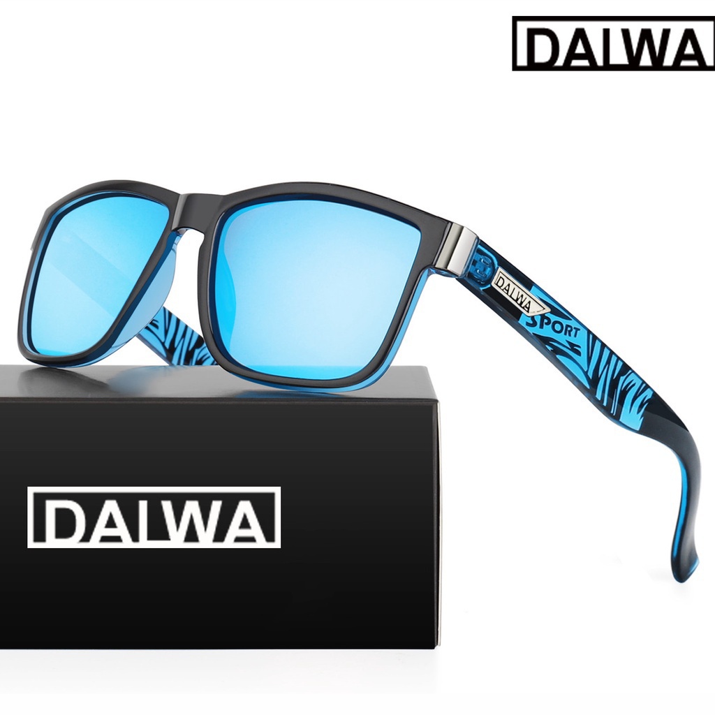 Dalwa แว่นตากันแดด เลนส์โพลาไรซ์ เหมาะกับการตกปลา เดินป่า คลาสสิก UV400 สําหรับผู้ชาย