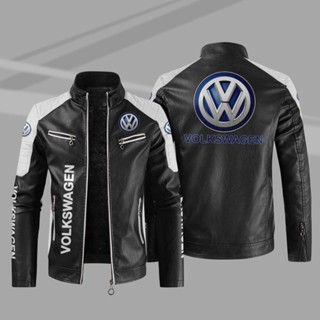 Volkswagen LOGO Jacket Windbreaker CC Arteon Variant Touareg FOX AMEO POLO ID.3 JETTA GOLF PASSAT TAIGO TIGUAN Scirocco Caravelle Driving Leather Long Sleeve Thin Rain Jacket