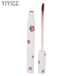 Yiyicc Lip Gloss  Long Lasting  Lipstick Matte Transparent Deep Red Color for Girls Woman