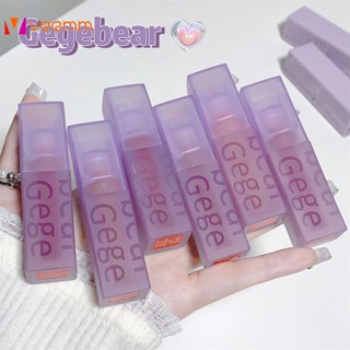 Gege Bear Color Mirror Light Mist Double Lip Glaze Mist Face Makeup White Lipstick Not Easy To Stick To Cup Women&amp;#39;s Lip Gloss veemm