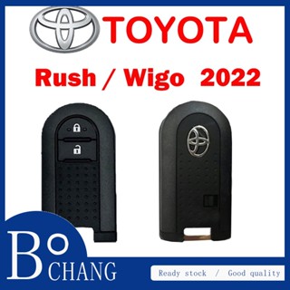 เคสกุญแจรีโมทรถยนต์ แบบหนัง สําหรับ Toyota Rush Wigo 2022