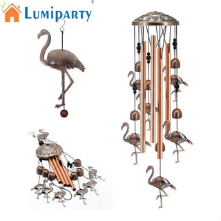 Lumiparty กระดิ่งลม พร้อมตะขอ สําหรับแขวนตกแต่งสวน ระเบียง ระเบียง กลางแจ้ง