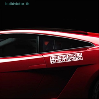 Buildvictor สติกเกอร์ไวนิล ลาย KK JDM สําหรับติดตกแต่งรถยนต์ รถตู้ รถออฟโร้ด