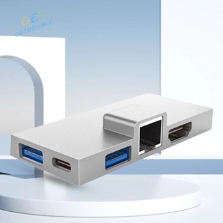 [Getdouble.th] ฮับขยาย USB3.0 HDMI สําหรับ Surface Pro X 9 8