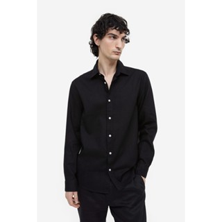 H&amp;M  Man Regular Fit Linen-blend shirt 1134107_2