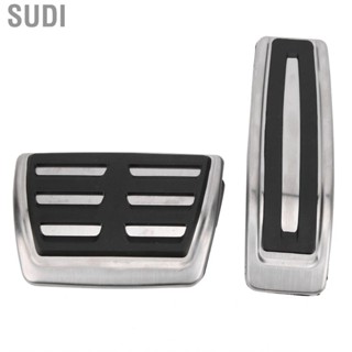 Sudi Brake Pedal  Accelerator Pad Non Slip Surface Design 2Pcs for Q7 Sq7 2007‑ 2015 Safe Driving