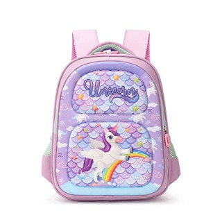 Primary School Student Schoolbag Kindergarten Middle Class Boys and Girls Cartoon Backpack First to Third Grade Class Backpack V0kj