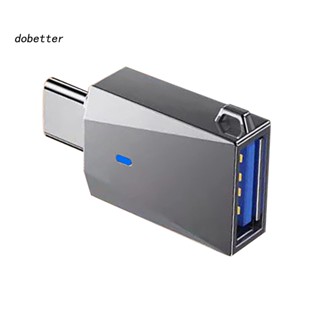 &lt;Dobetter&gt; อะแดปเตอร์แปลง OTG Type-C ตัวผู้ เป็น USB30 ตัวเมีย OTG แบบพกพา สําหรับสมาร์ทโฟน