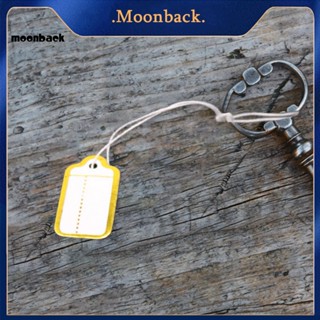 &lt;moonback&gt; ป้ายแท็กราคา เครื่องประดับ แบบเรียบง่าย สําหรับร้านค้า 500 ชิ้น