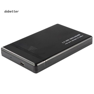 &lt;Dobetter&gt; เคสฮาร์ดดิสก์ไดรฟ์ภายนอก SSD SATA USB 20 480M/bps 25 นิ้ว