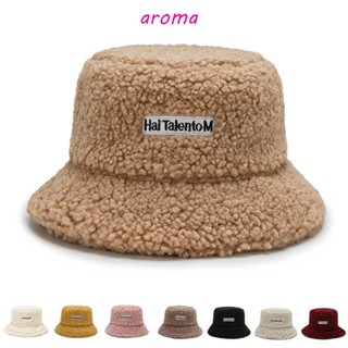 Aroma หมวกชาวประมง ผ้าขนแกะ ขนแกะ ลําลอง เรียบง่าย ไม่ซ้ําใคร ฤดูใบไม้ร่วง และฤดูหนาว อารมณ์ย้อนยุค หมวกสไตล์เกาหลี