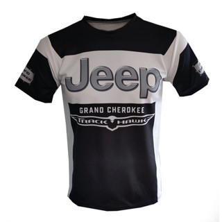 เสื้อยืดแขนสั้น พิมพ์ลาย Jeep Live 1941 Limits สีดํา แฟชั่นสําหรับผู้ชาย