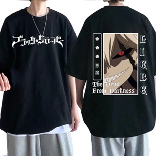 Black Clover Asta Japanese Anime T-Shirt Men Women Harajuku Cotton T Shirts Short Sleeve Tees Oversize Summer Tops _03