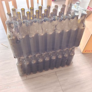 แก้วน้ำ 🔥ส่งฟรี🔥ขวดไวน์500/750ml จุกคอร์ก/Wine bottle 500-750ml