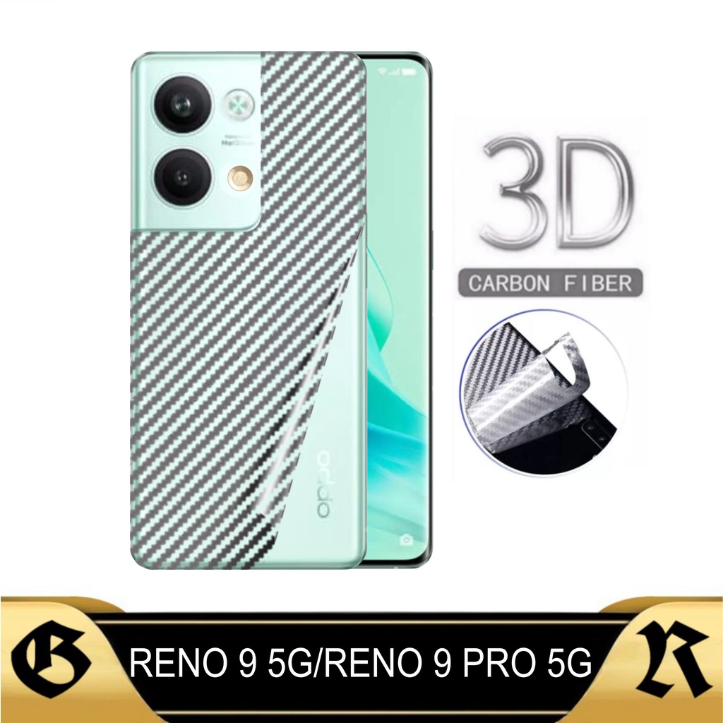 Garskin Carbon Oppo Reno 9 5G Reno 9 Pro 5G Skin Carbon Protector