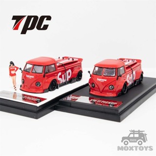 โมเดลรถปิ๊กอัพ TPC 1:64 T1 SUP สีแดง