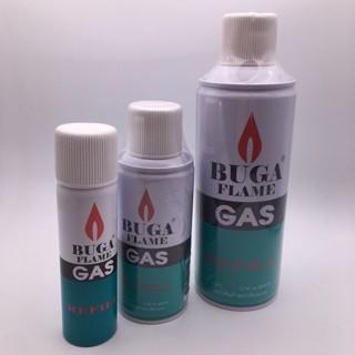 Gas แก๊สกระป๋องเติมไฟแช็ค  กระป๋องแก๊ส ยี่ห้อBUGA