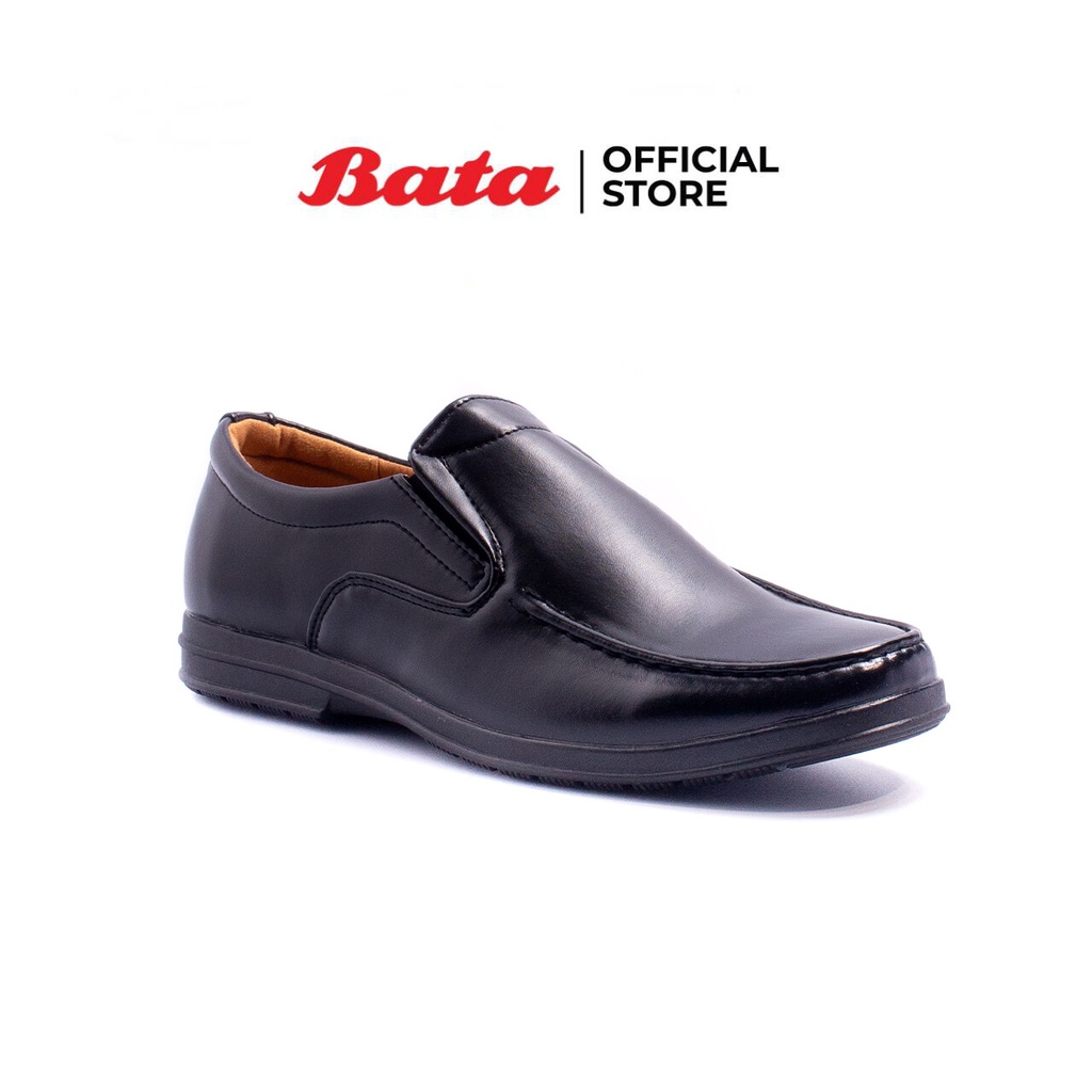 🔹ขายด่ว☀️*Best Seller* Bata MEN'S DRESS รองเท้าคัทชู รองเท้าหนัง รองเท้าลำลอง NEO-TRADITIONAL แบบสวม สีดำ รหัส 8516306