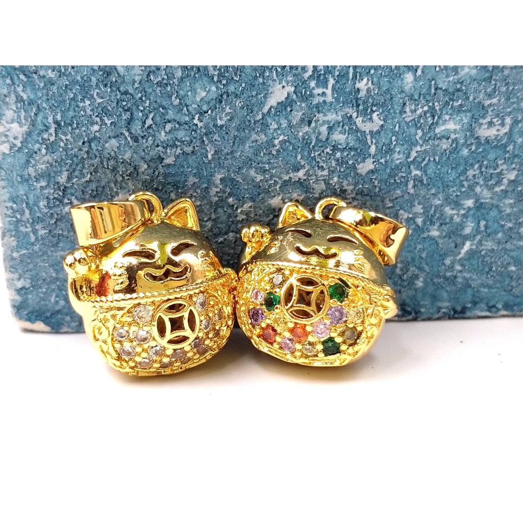 THAIJY15 K520 จี้แมวกวัก จี้แมวกวักเล็กๆ น่ารักๆ