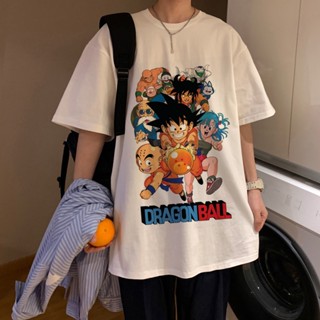 เสื้อยืดแขนสั้นดราก้อนบอล Z Super Son Goku Vegeta SaiyanS-5XL