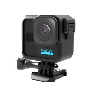 เคสกรอบป้องกันกล้อง สีดํา สําหรับ GoPro Hero 11 Mini GoPro Hero 11