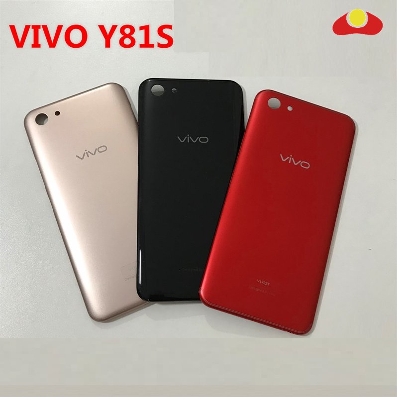 VIVO Y81 Y81S Y81i แบตเตอรี่ฝาหลังด้านหลังด้านหลังโทรศัพท์อะไหล่ทดแทน