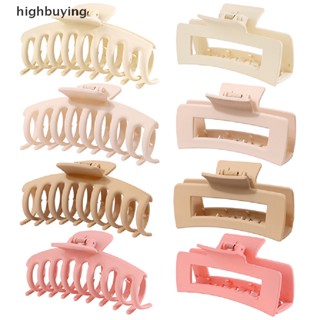 [highbuying] กิ๊บติดผมหางม้า ขนาดใหญ่ 11 ซม. สีพื้น 1 ชิ้น