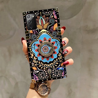 เคสโทรศัพท์มือถือ พร้อมขาตั้ง หรูหรา สําหรับ Samsung Galaxy Note20 Note20 Ultra Note10 Note10+ Note9 Note8