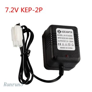 Run อะแดปเตอร์ชาร์จ สําหรับ 7.2V Ni-Cd Ni-MH พร้อมปลั๊ก KET-2P สําหรับรถบังคับ