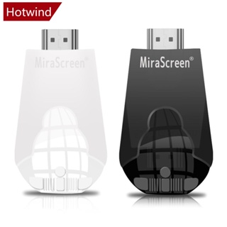 Hotwind K4 ดองเกิลรับสัญญาณไร้สาย WiFi 1080P HD อินเตอร์เฟส AnyCast DLNA Mirroring Airplay Miracast สําหรับสมาร์ทโฟน G5J2