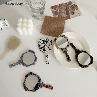 &lt;Happybay&gt; กระจกแต่งหน้า แบบมือถือ ขนาดกะทัดรัด สําหรับผู้หญิง ลดราคา 1 ชิ้น