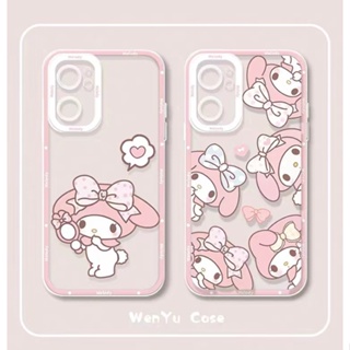 เคสโทรศัพท์มือถือแบบนิ่ม ใส กันกระแทก ลายเมโลดี้ สําหรับ case samsung Galaxy A24 A14 A33 A73 A34 A54 A74 A70 A22 A32 A01 Note 9 10 Plus 20 S9 S10 S23 S20 FE S21 S22 Ultra