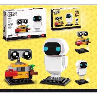 บล็อคตัวต่อหุ่นยนต์ WALL-E EVE Bricks Ideas Series 21303 ของเล่นสําหรับเด็ก