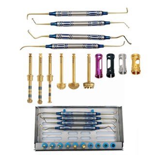 Kit Advanced Sinus Set Implant Drills Stoppers Sinus Lifting Elevation Hand Tools