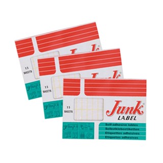 (USP)พร้อมส่ง💢 แท้100%  Junk Label ป้ายสติ๊กเกอร์ ป้ายราคา  ขนาดA1-A18 (15แผ่น/ 1กล่อง)