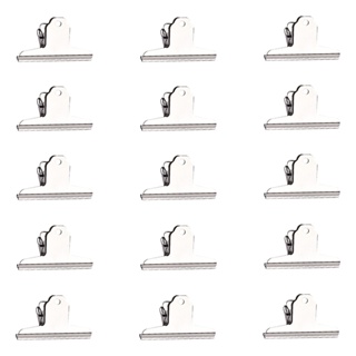 15pcs 120mm Solid Multifunction Practical Stainless Steel Document Home Office Large Metal Pictures Photos Binder Clips