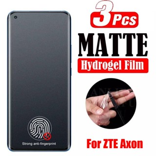 ฟิล์มไฮโดรเจลกันรอยหน้าจอ เนื้อแมตต์ สําหรับ ZTE Axon 11 10 Pro 40 SE Blade A72 A7S V30 V40 Pro V40s nubia Red Magic 6R Z40 Z40S Pro Z50 Voyage 40 Pro Plus 3 ชิ้น