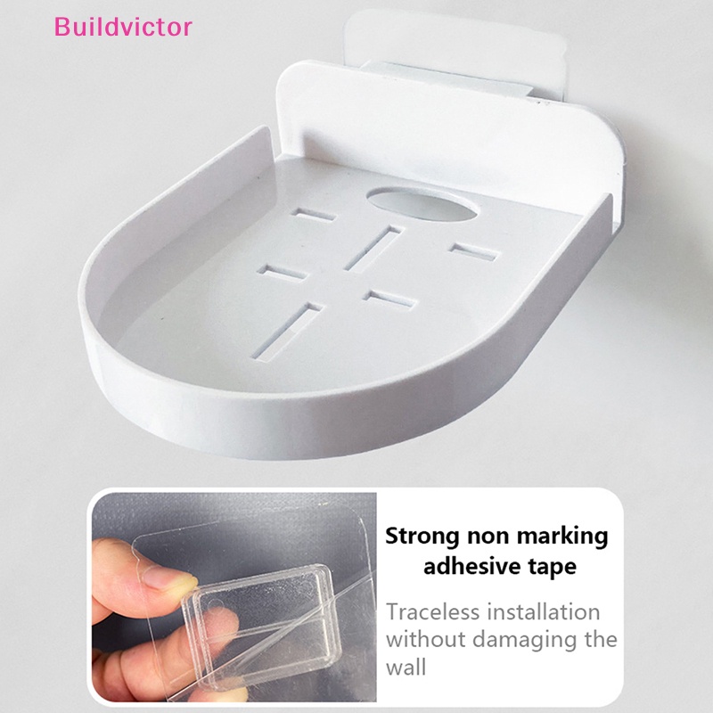 Buildvictor ขาตั้งกล้องวงจรปิด CCTV แบบติดผนัง มีกาวในตัว ไม่ต้องเจาะผนัง