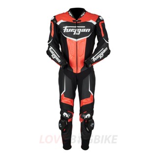 FURYGAN RACING SUITS OVERTAKE BLACK RED WHITE