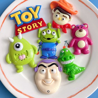 สติกเกอร์เรซิ่น ลายการ์ตูน Toy Story diy สําหรับติดตกแต่งตู้เย็น