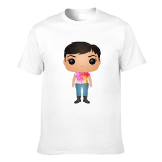 เสื้อยืด รูปไวนิลป๊อป คุณภาพสูง สไตล์วินเทจ