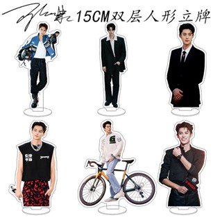 Wang Hedi Standee อะคริลิค สําหรับตกแต่งโต๊ะทํางาน