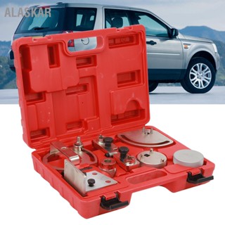  ALASKAR 8Pcs เครื่องยนต์เข็มขัดชุดเครื่องมือเหล็กแบบพกพา 9997257 เพลาข้อเหวี่ยง Camshaft Alignment เครื่องมือสำหรับ