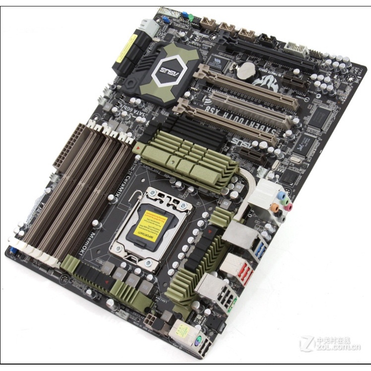 ASUS SaberTooth X58 เมนบอร์ด LGA 1366 DDR3 สําหรับ Core i7 Extreme/Core i7 24GB ใช้เมนบอร์ดเดสก์ท็อป